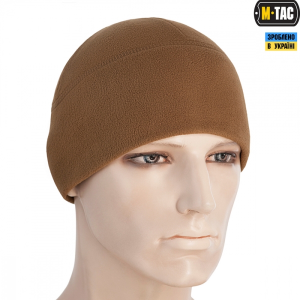 M-TAC ШАПКА WATCH CAP ELITE ФЛІС (270Г/М2) COYOTE BROWN